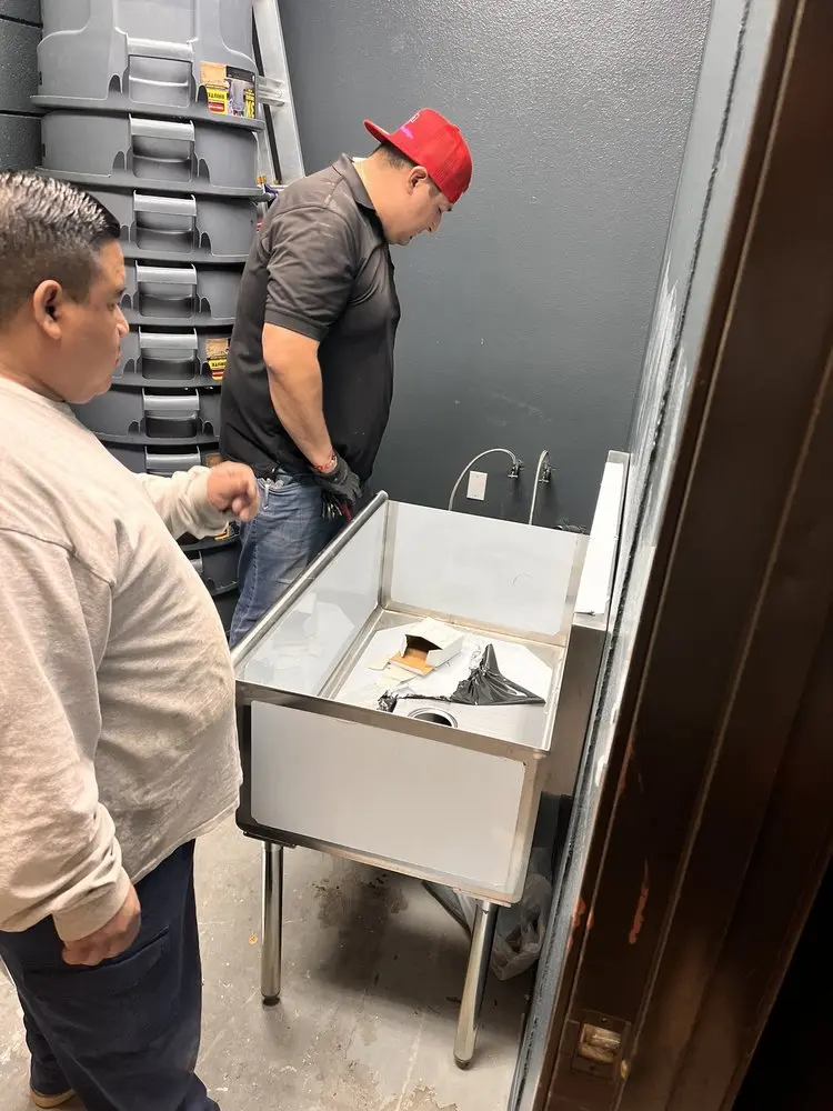 Commercial plumbing and sink installation in Monte Vista
